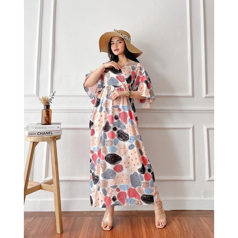MANDA ONE SET WANITA / SETELAN RAYON DAILY ONE SET BAJU SETELAN PAJIMAS WANITA KEKINIAN-KIMONO ULICA