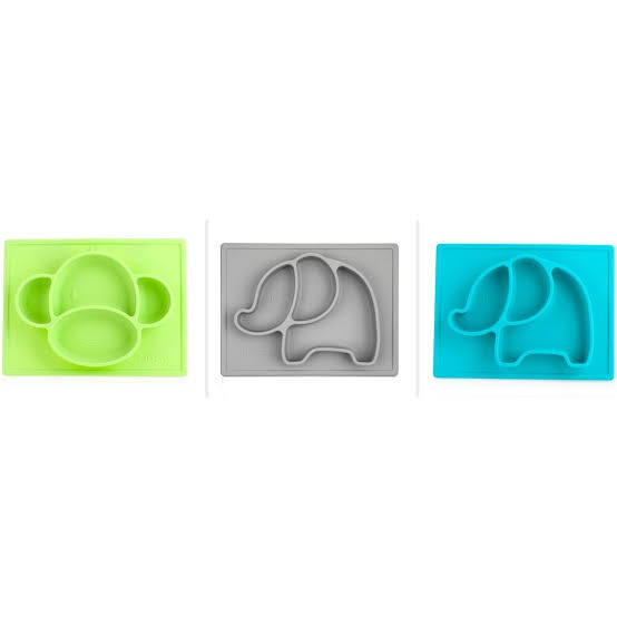 Nuby baby led feeding Silicone Animal Mat