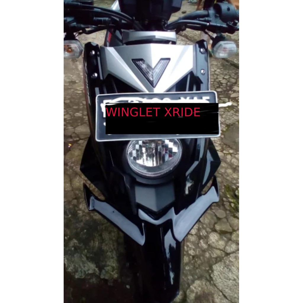 WINGLET YAMAHA XRIDE WINGLET VARIASI YAMAHA MATIC XRIDE