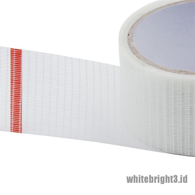 (white3) Tape Transparan Lebar 5cm Anti Air Untuk Reparasi Layangan DIY