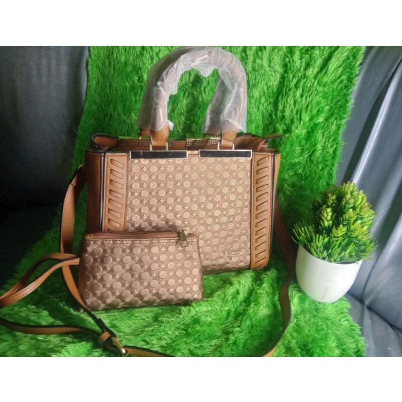 TAS PRADA82  MILANO ORIGINAL GUNJE#free dompet