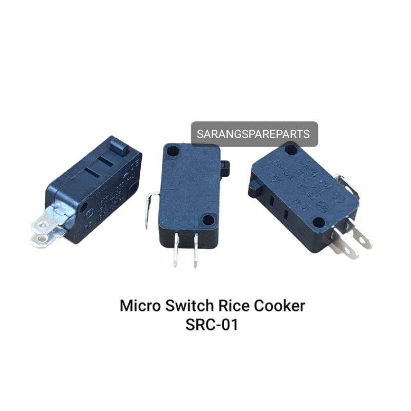 MICRO SWITCH 3 PIN RICE COOKER / MIKRO SWITCH MAGIC JAR / MICROSWITCH PENANAK NASI / SAKLAR OTOMATIS