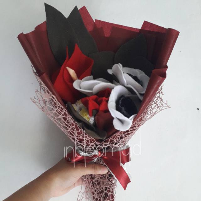 

buket flanel mix anemone