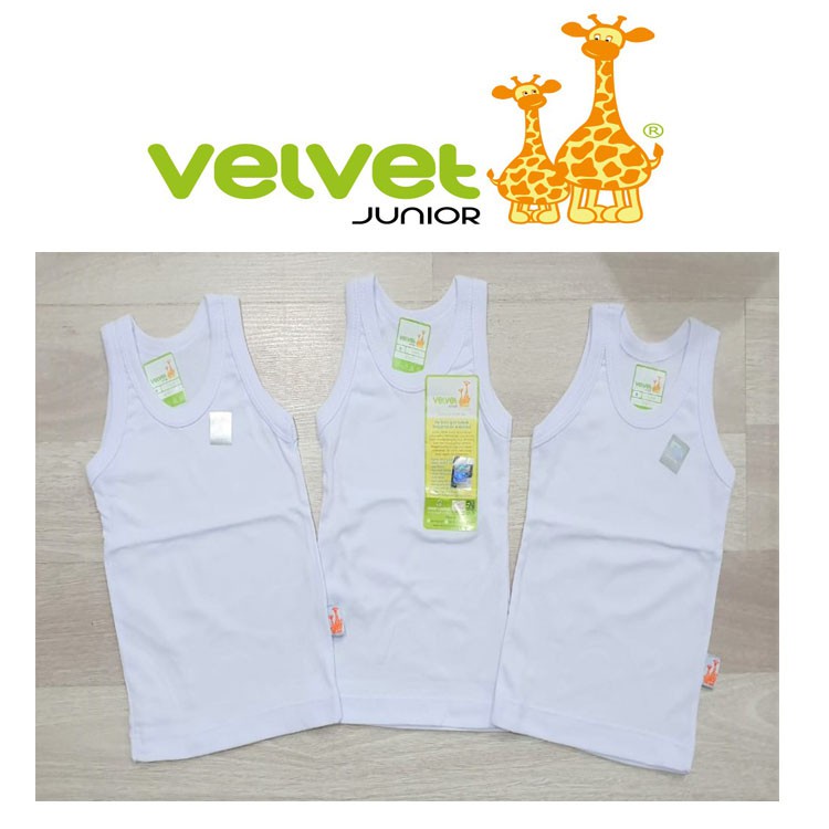 VELVET SINGLET KAOS DALAM