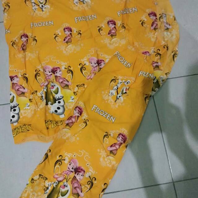MUKENA BALI ANAK UMUR 3-5 TAHUN BAHAN ADEM MOTIF FROZEN READY SESUAI FOTO MUKENA ANAK MURAH BEKASI**