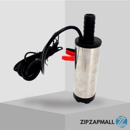 Pompa Air Minyak Oli Submersible Water Pump 12V / Pompa Air Diesel Solar Mini / Pompa Penyedot Sedot Transfer Air Bensin Solar Oli Dc Minyak Drum Besi Selang Air Electric Elektrik / Pompa Minyak Beat FI Mobil