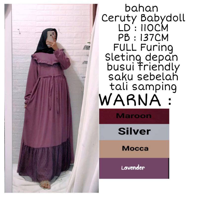 Gamis kondangan/Dress kekinian Terlaris/Syar'i/Mewah