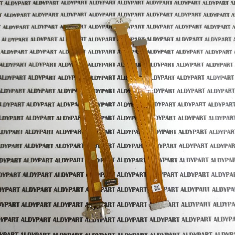 Flexible Charger Flexi Fleksibel Cas Oppo A7 Original