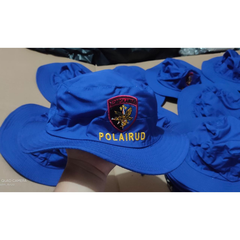 TOPI RIMBA BIRU AIRUD ORIGINAL