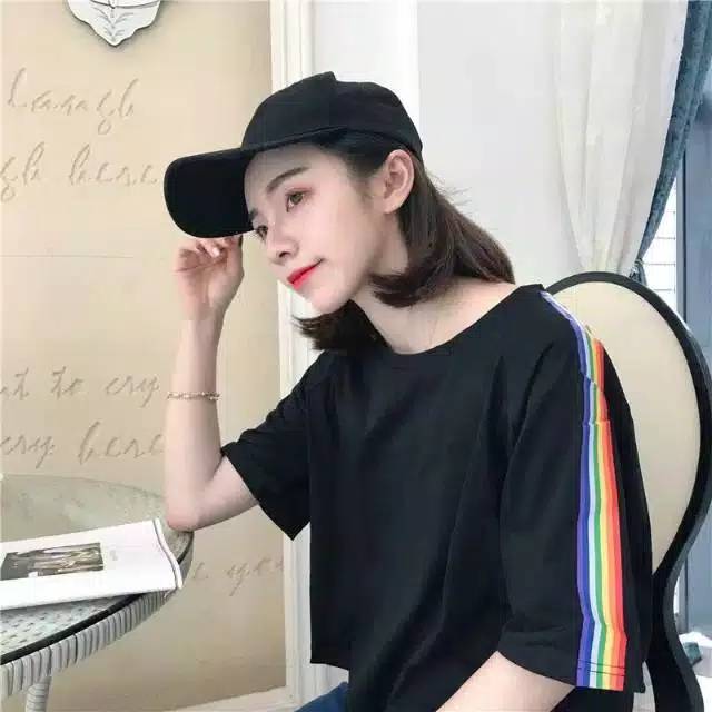 KIMONO RAINBOW TEE WANITA ko