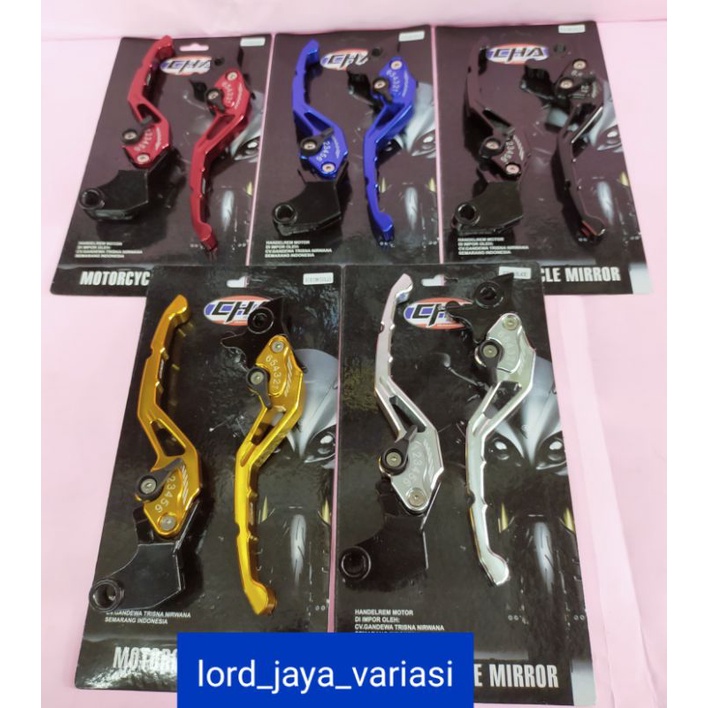 HANDEL REM VARIASI 1 SET KANAN KIRI MOTOR VIXION NEW OLD NVL NVA ADVANCE R15