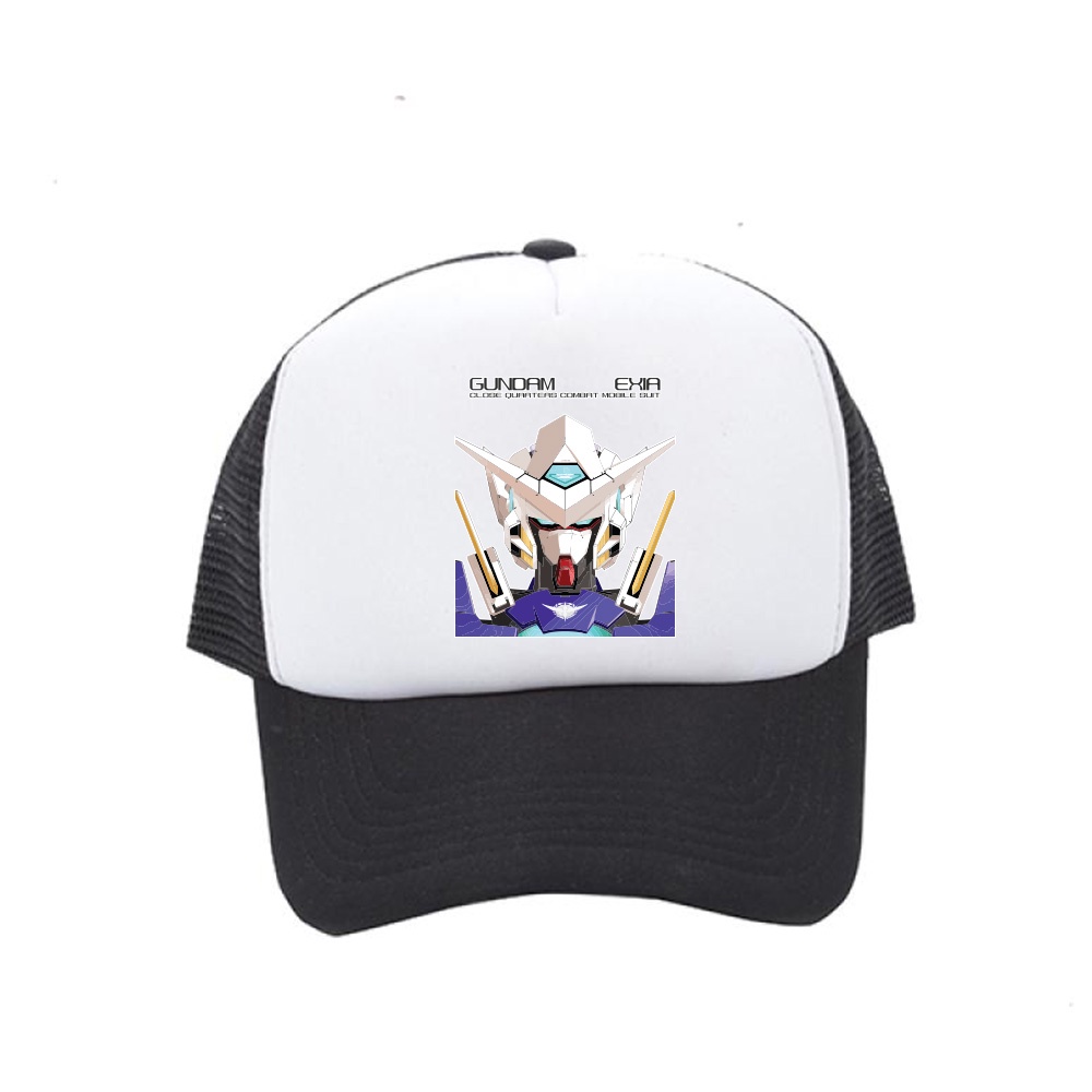 Topi Trucker Anime Exia Gundam GN 001 Head