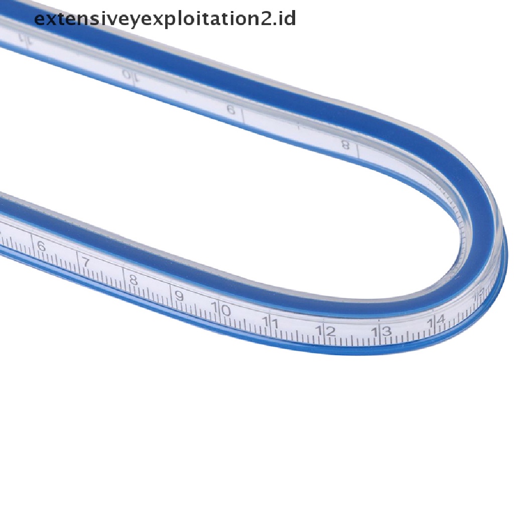 (Hotter1) Plastik Vinyl Curve Fleksibel 30cm