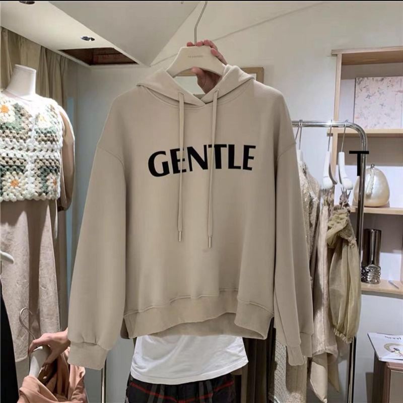 Gentle sweater hoddie outerwear fashion remaja