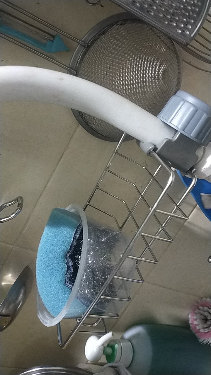 Storage Rak Gantungan Peralatan Dapur Keran Air Sabun Sponge Cod