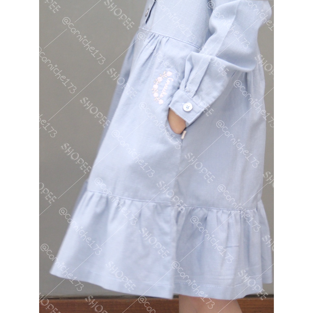 Corniche Kids Janice Dress Kids Sky Blue - TP K50139