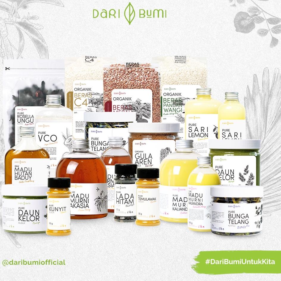 

tqya Bunga Telang Kering 50 gr daribumi Butterfly Pea q17∬