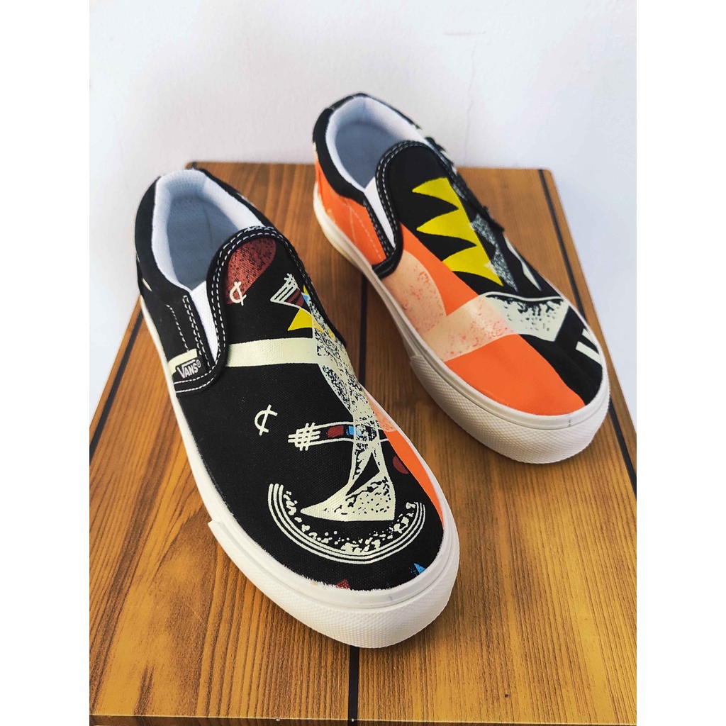 Sepatu Anak Slip On | Vans Moma Anak | Slip On Anak | Sepatu Anak Vans | Moma Anak | Sepatu Anak | Sepatu Anak Balita | Sepatu Anak Kecil-moma black