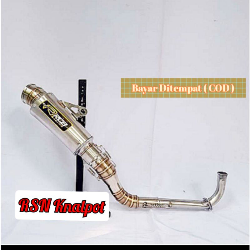 Knalpot Racing RCB JUPITER VEGA REVO BLADE KHARISMA GRAND SUPRA ASTREA