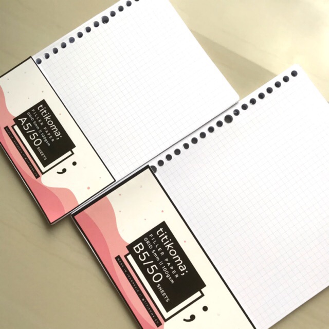 

B5 GRID and DOT PAPER | BINDER FILLER | KERTAS BINDER