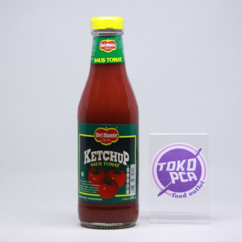 

Del monte saus tomat ketchup [340 ml]