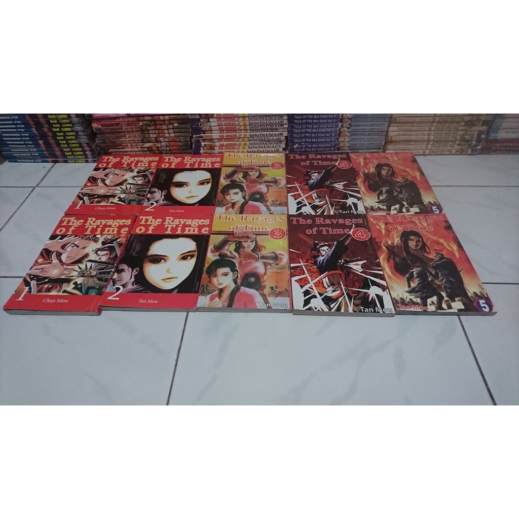 Komik Ravages of time 1-5 og