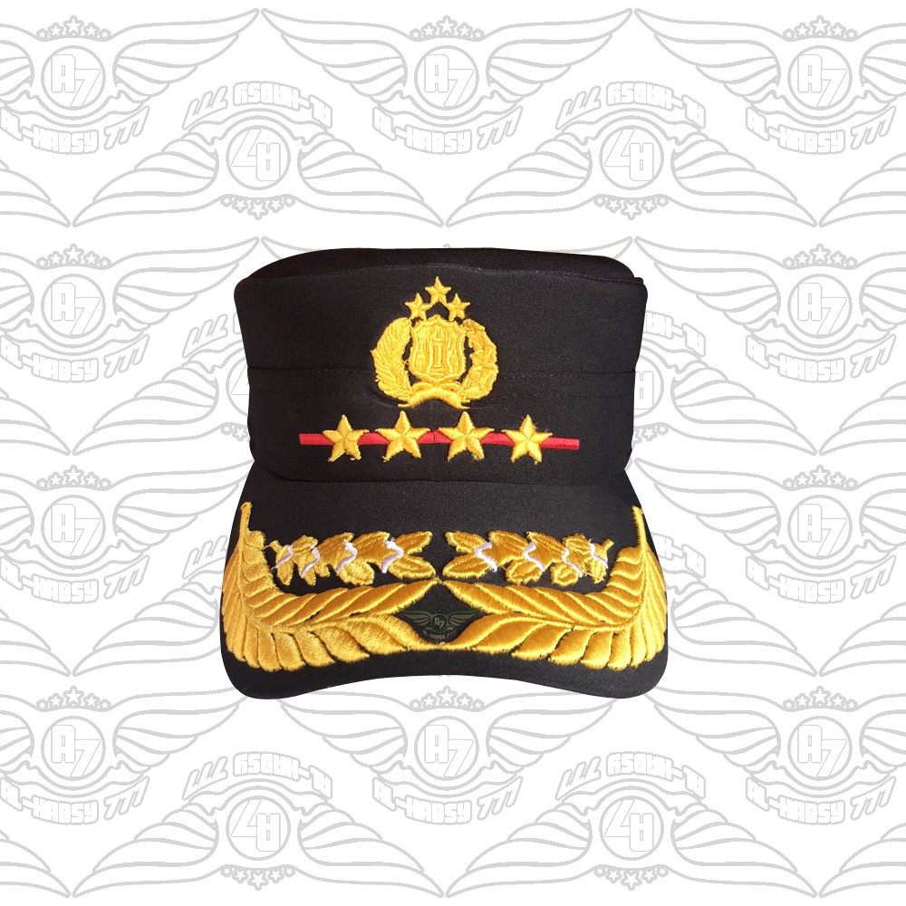 TOPI POLISI MODEL TERBARU KOMANDO JATAH IRJEN BINTANG 4