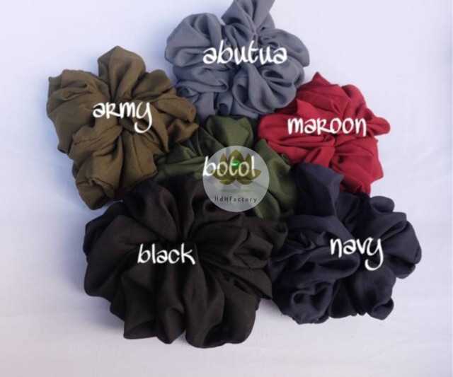 CEPOL/ IKAT RAMBUT SCRUNCHIE JUMBO