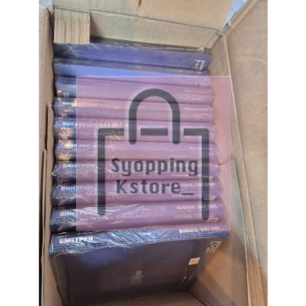 ALBUM BORDER ; DAY ONE [BDO]  ENHYPEN SEALED MASIH SEGEL