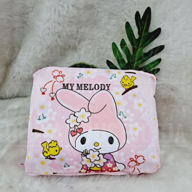 Pouch Persegi My Melody Pouch Make Up My Melody Pink Pouch Serbaguna My Melody