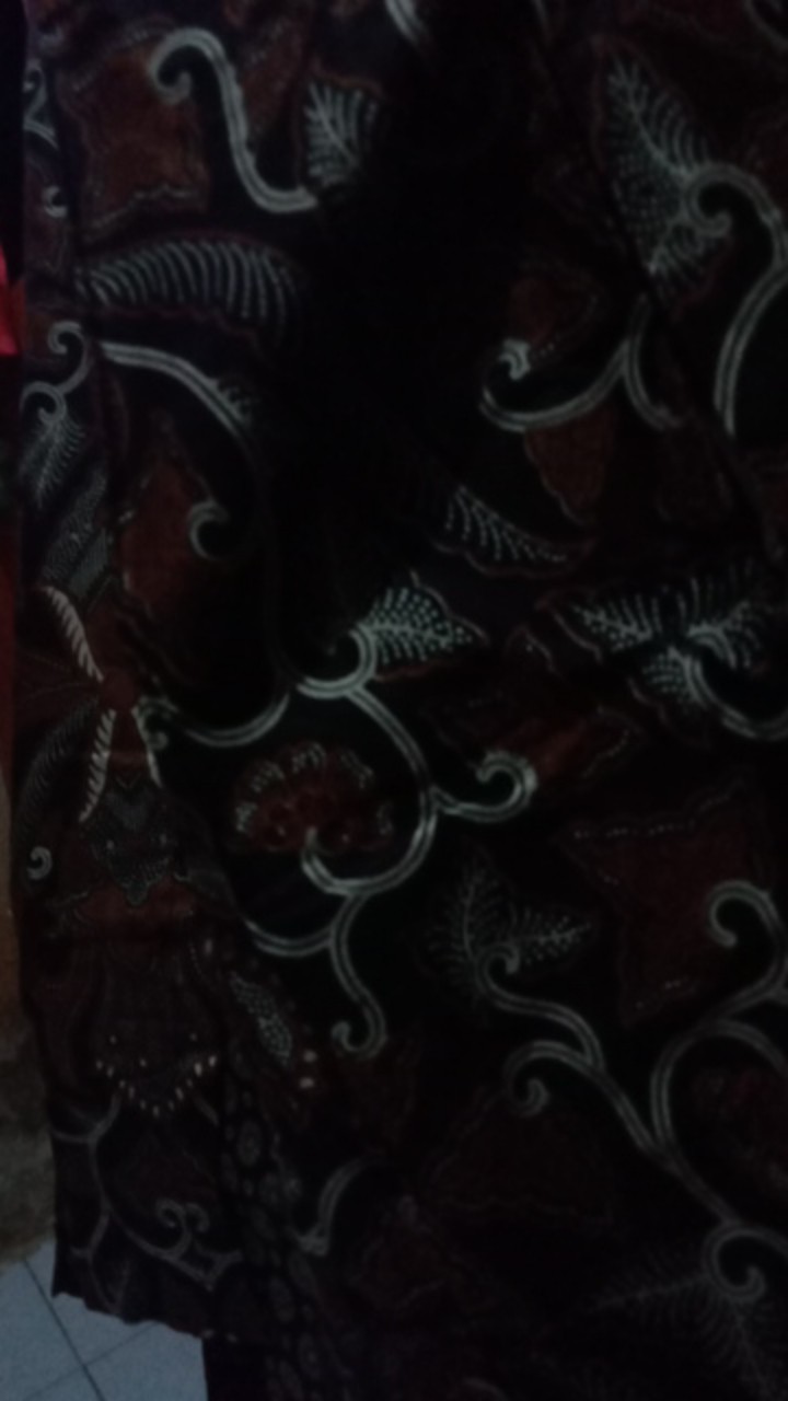 Batik Dolby Dolbi Dobby Doby Tenun Sutra Tulis Katun Atbm Baron Atasan Batik Wanita Sogan Srg308