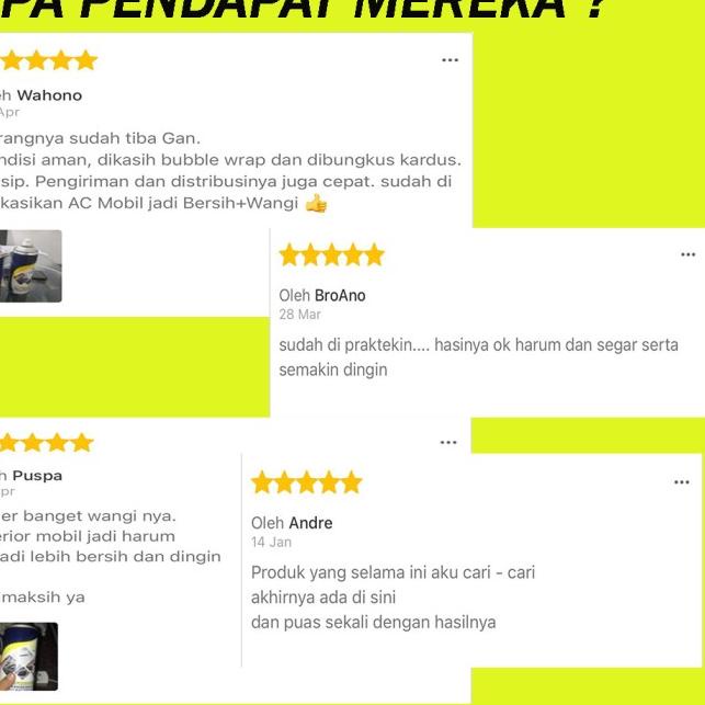 ۞ PENYEGAR AC MOBIL CLEANER FOAM TERBAIK PEMBERSIH AC REFRESHER MOBIL - Ac Cleaner ←