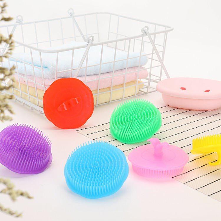 Sisir Keramas Bulat Sisir Sikat Rambut Pijat Head Massage Anti Ketombe-3