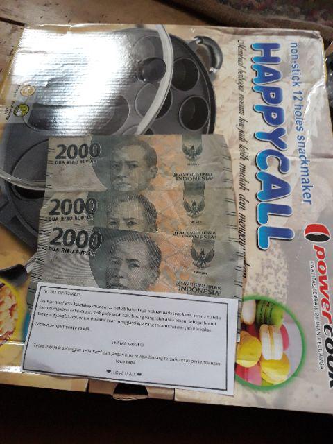 Cetakan Serabi 4 Lubang Cekung Anti Lengket