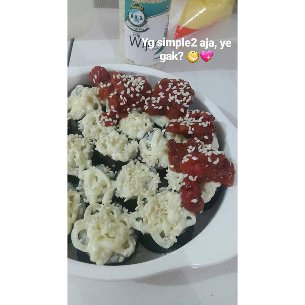 

5 Lembar Nori Halal / Nori Manjun / Sertifikat Halal Mui