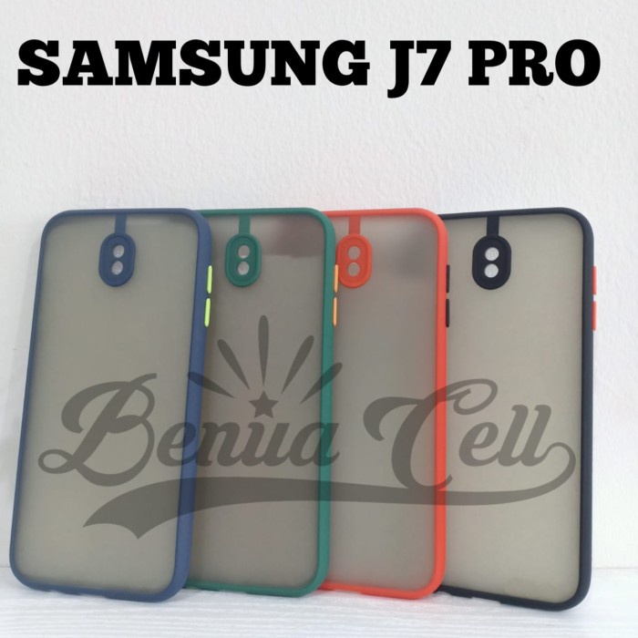SOFTCASE SAMSUNG J7 PLUS - CASE MATTE FULL COLOR SAMSUNG J7 PRO J7PLUS