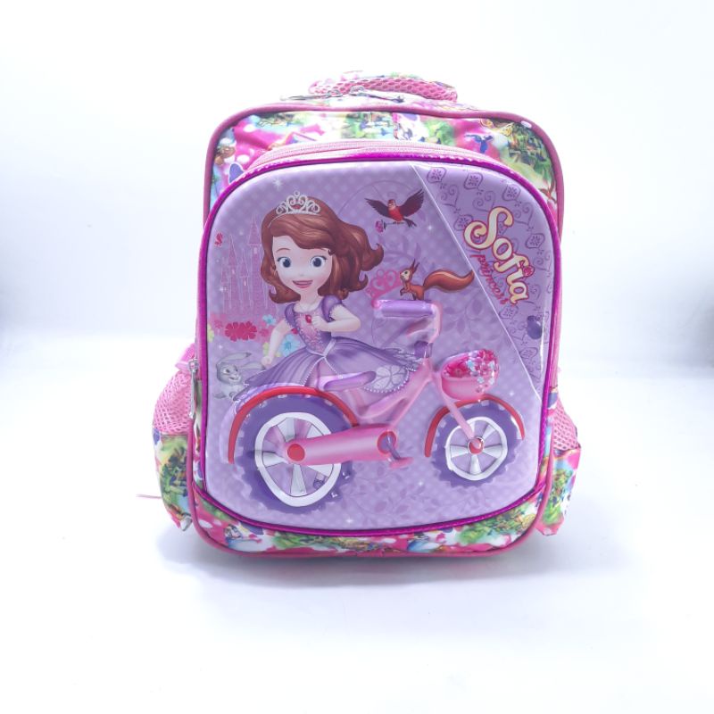 Tas Ransel Anak Tk SD Wanita Timbul Charakhter Splash