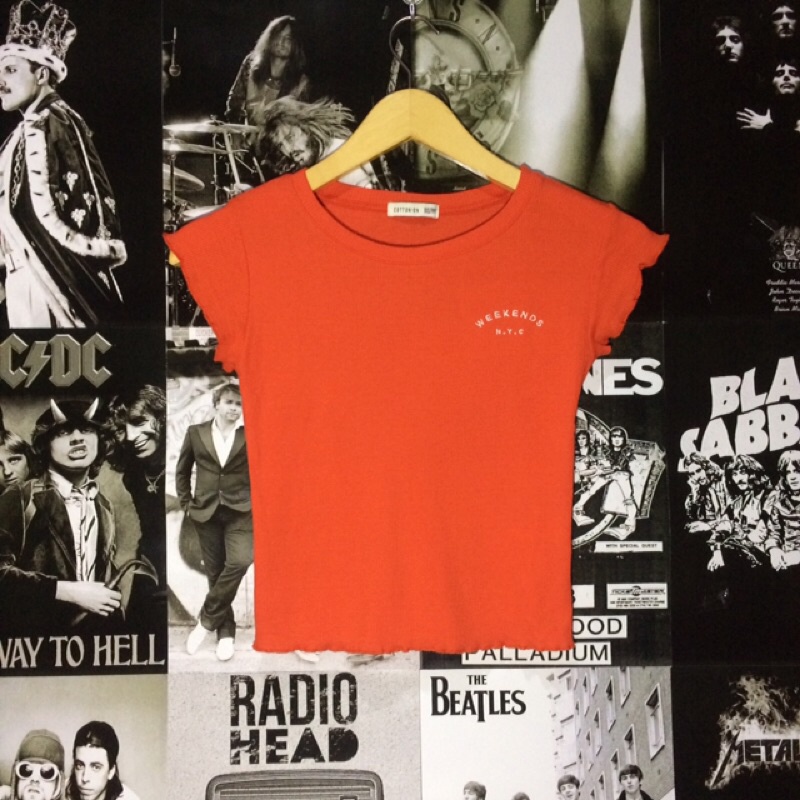 cotton on ribbed top 1