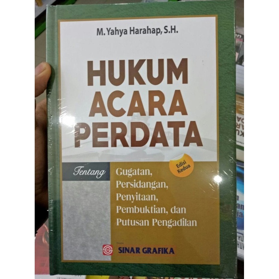 Hukum Acara Perdata Yahya Harahap Murah Shopee Indonesia