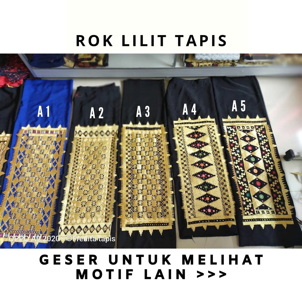 [BISA COD] Rok lilit tapis lampung