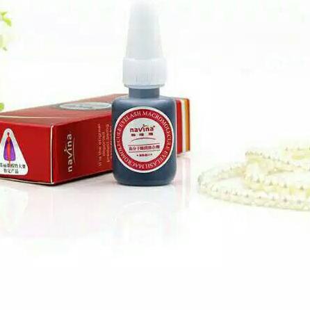 ♂ Lem Navina Glue red blue merah biru for eyelash extension lem bulu mata ✽