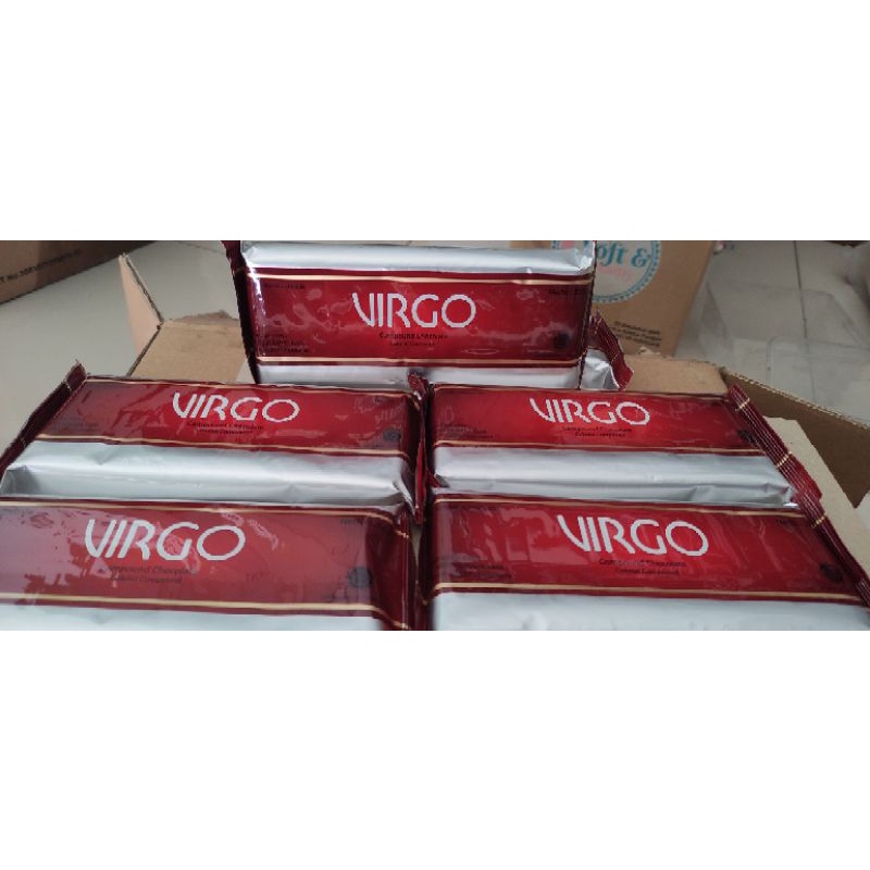 

COKLAT COMPOUND VIRGO 250GRAM / Coklat batang / coklat serbaguna / coklat balok