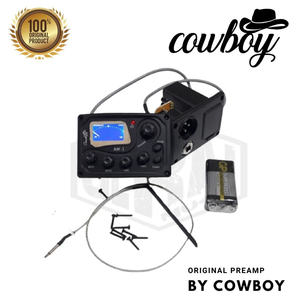 Cowboy - Equalizer Preamp AW-1 Original