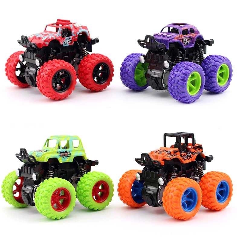 NEW PROMO Mainan Mobil Mobilan Anak 3 4 5 6 Tahun Off Road Stunt 4Drive Jeep Isi 4 Pcs No.1621/ Kado Mainan ANak MUrah Mobilan Jeep