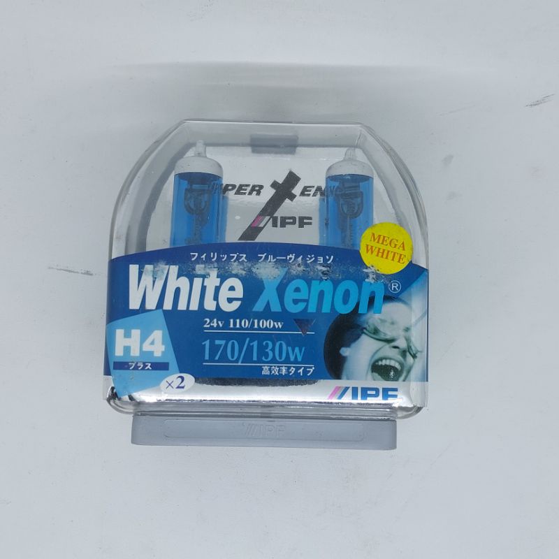 bohlamp mobil white xenon 24volt H4 100/90w