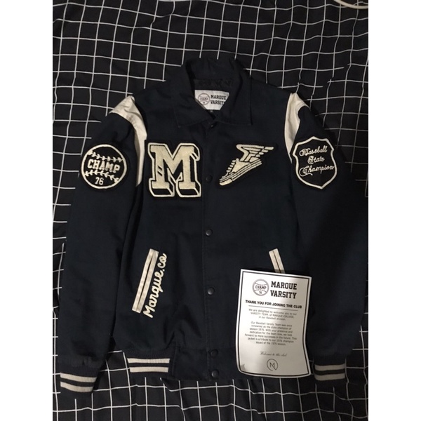 jaket varsity marque .co original like new