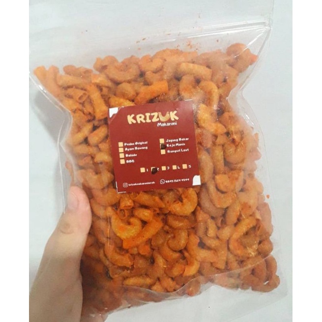 

Krizuk Makaroni Goreng Kemasan 500 gram