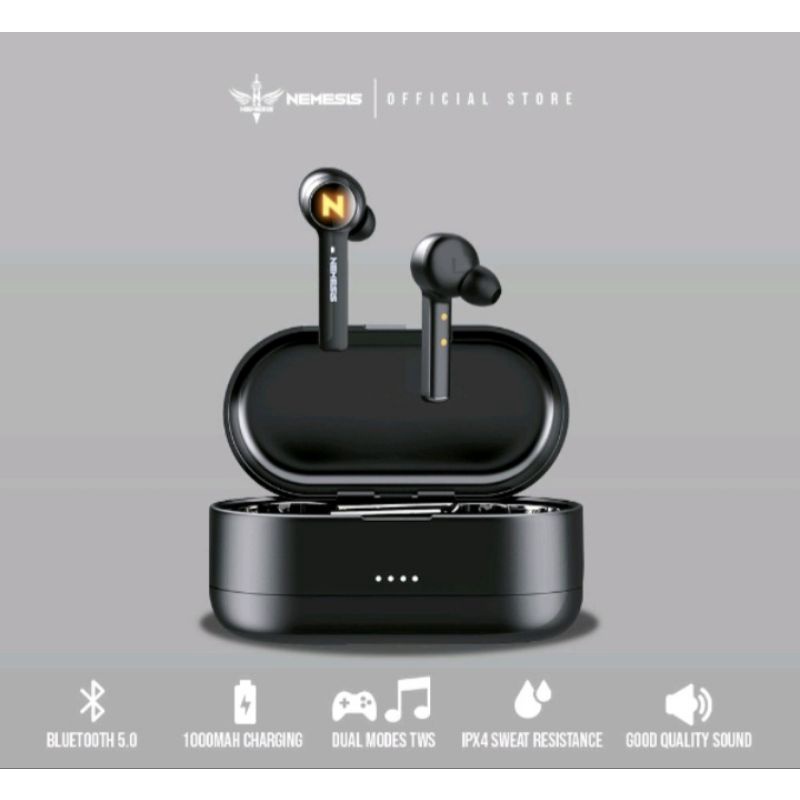 NYK TWS earphone gaming W700 aurora nemesis