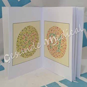 BUKU TES BUTA WARNA,BUKU ISHIHARA ASLI ,BUKU ISHIHARA 14 PLATE
