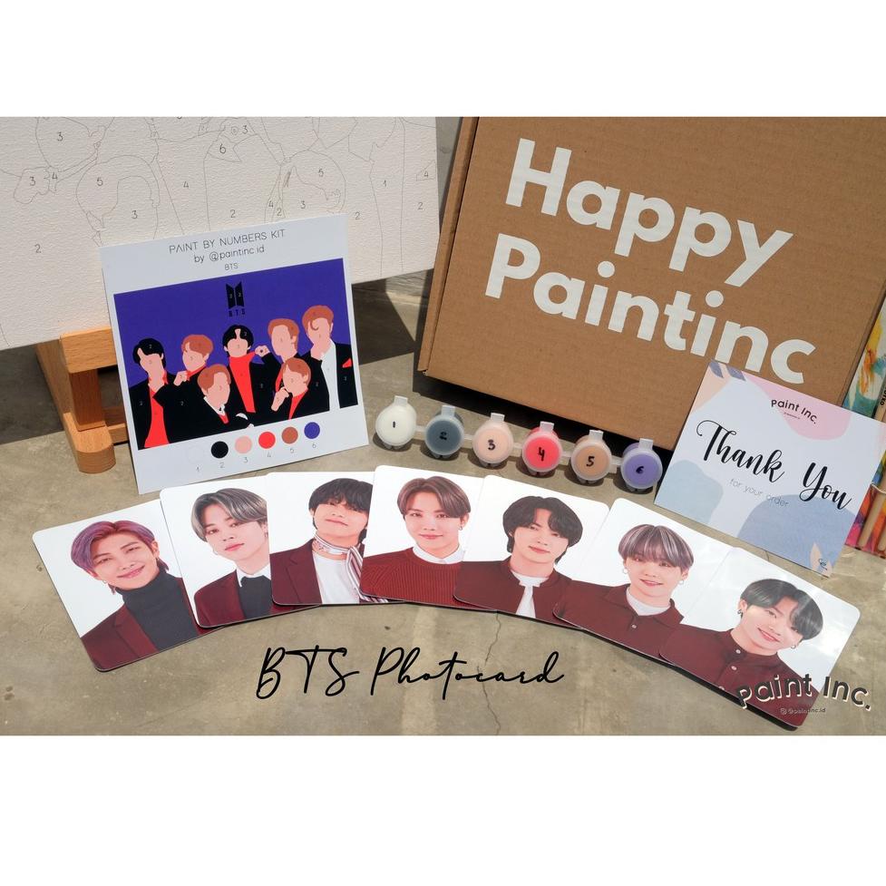 

[PRODUK 7ZMRV] Paint by Numbers Kit: BTS | Paint Inc. ID | Painting Kit | Paint by Number | Paint Kit H89